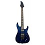 Used Schecter Guitar Research Used Schecter Guitar Research REAPER 6 FR S ELITE Trans Blue Solid Body Electric Guitar Trans Blue