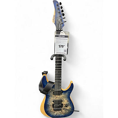 Used Schecter Guitar Research REAPER 6 FR SATIN SKY Solid Body Electric Guitar