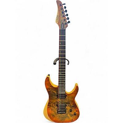 Used Schecter Guitar Research REAPER 6 INFERNO ORANGE Solid Body Electric Guitar