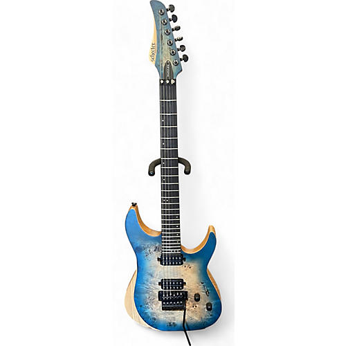 Used Schecter Guitar Research REAPER-6FR SATIN SKY BURST Solid Body Electric Guitar SATIN SKY BURST