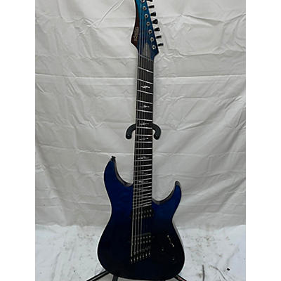 Schecter Guitar Research Used Schecter Guitar Research REAPER 7 MS ELITE DEEP OCEAN BLUE Solid Body Electric Guitar