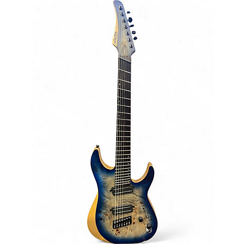 Used Schecter Guitar Research REAPER-7 MS SKY BURST Solid Body Electric Guitar SKY BURST