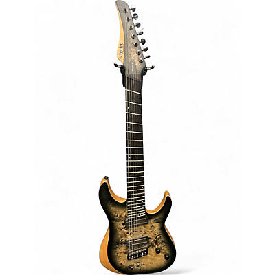 Used Schecter Guitar Research REAPER 7 MULTISCALE  SATIN BURST  Solid Body Electric Guitar