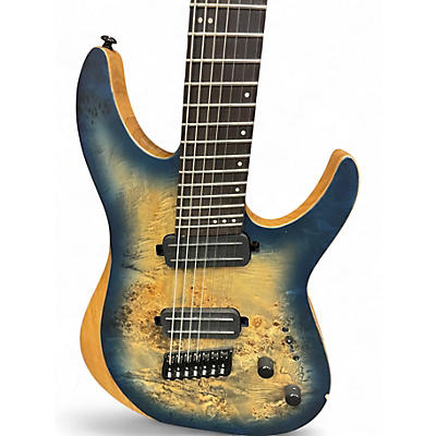 Used Schecter Guitar Research REAPER-7 SKY BURST Solid Body Electric Guitar