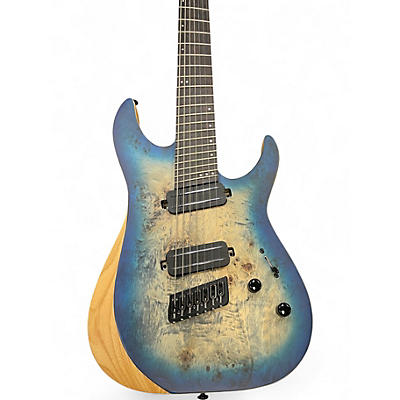Used Schecter Guitar Research REAPER 7 SKY BURST Solid Body Electric Guitar
