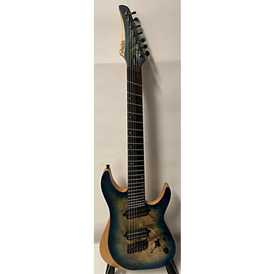 Schecter Guitar Research Used Schecter Guitar Research REAPER 7 Sky Burst Solid Body Electric Guitar