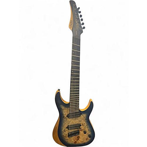 Used Schecter Guitar Research REAPER 7 Sky Burst Solid Body Electric Guitar Sky Burst