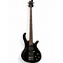 Used Schecter Guitar Research RIOT 4DLX Black Electric Bass Guitar Black