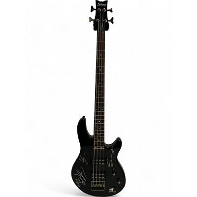 Used Schecter Guitar Research Raiden Special 4 String Black Electric Bass Guitar