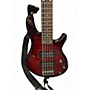 Used Schecter Guitar Research Raiden Special 5 String Crimson Red Trans Electric Bass Guitar Crimson Red Trans