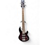 Used Schecter Guitar Research Raiden Special 5 String Trans Red Electric Bass Guitar Trans Red