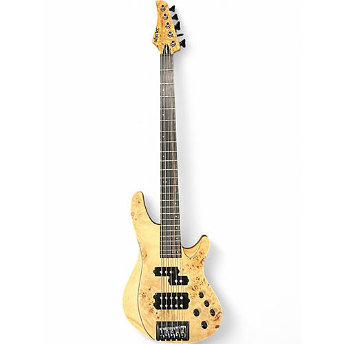 Used Schecter Guitar Research Reaper 5 Natural Electric Bass Guitar Natural