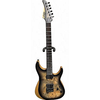 Schecter Guitar Research Used Schecter Guitar Research Reaper-6 Charcoal Burst Solid Body Electric Guitar