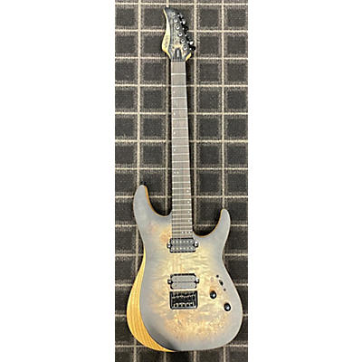 Schecter Guitar Research Used Schecter Guitar Research Reaper 6 Charcoal Solid Body Electric Guitar