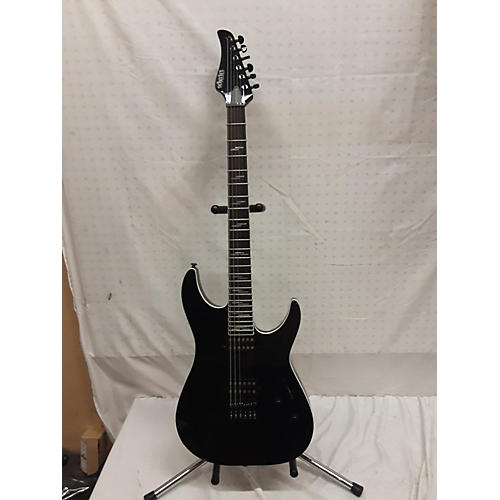 Schecter Guitar Research Used Schecter Guitar Research Reaper 6 Customer Black Solid Body Electric Guitar Black