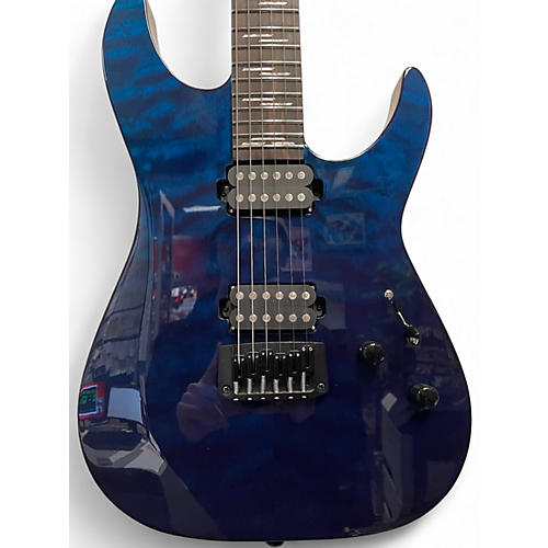 Used Schecter Guitar Research Reaper-6 Elite Deep Ocean Blue Solid Body Electric Guitar Deep Ocean Blue
