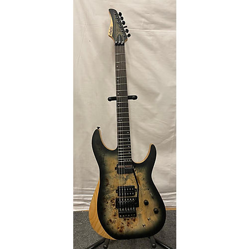 Schecter Guitar Research Used Schecter Guitar Research Reaper 6 Frs CHARCOAL BURST Solid Body Electric Guitar CHARCOAL BURST