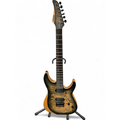 Schecter Guitar Research Used Schecter Guitar Research Reaper 6 charcoal burst Solid Body Electric Guitar