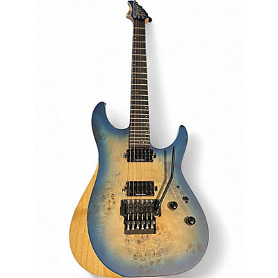 Used Schecter Guitar Research Reaper 6FR Sky Burst Solid Body Electric Guitar
