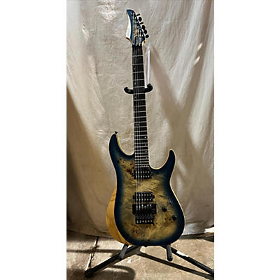 Schecter Guitar Research Used Schecter Guitar Research Reaper 6FR Trans Blue Solid Body Electric Guitar