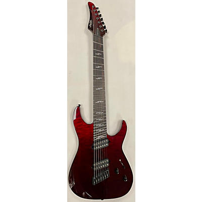 Schecter Guitar Research Used Schecter Guitar Research Reaper 7 MS Elite Bloodburst Solid Body Electric Guitar