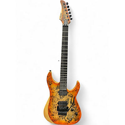 Used Schecter Guitar Research Reaper FR6 Satin Inferno Burst Solid Body Electric Guitar