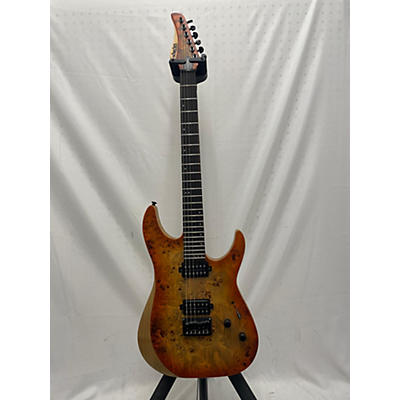 Schecter Guitar Research Used Schecter Guitar Research Reaper Inferno Burst Solid Body Electric Guitar