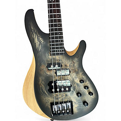 Used Schecter Guitar Research Reaper Satin Charcoal Burst Electric Bass Guitar