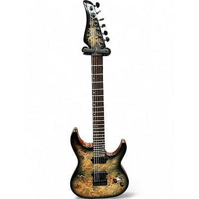 Schecter Guitar Research Used Schecter Guitar Research Research CR-6  Charcoal Burst Solid Body Electric Guitar