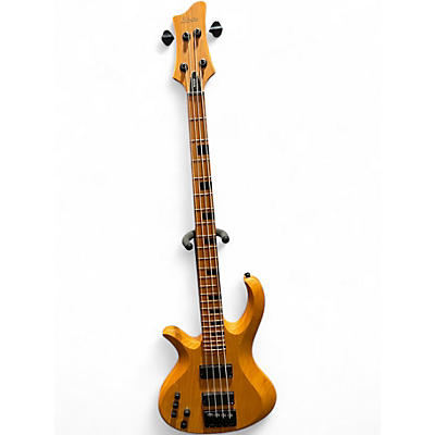 Used Schecter Guitar Research Riot-4 Session Left-Handed Electric Bass Guitar SATIN AGED NATURAL Electric Bass Guitar