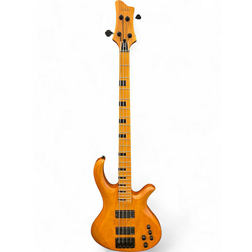 Used Schecter Guitar Research Riot 4 Session Natural Electric Bass Guitar Natural