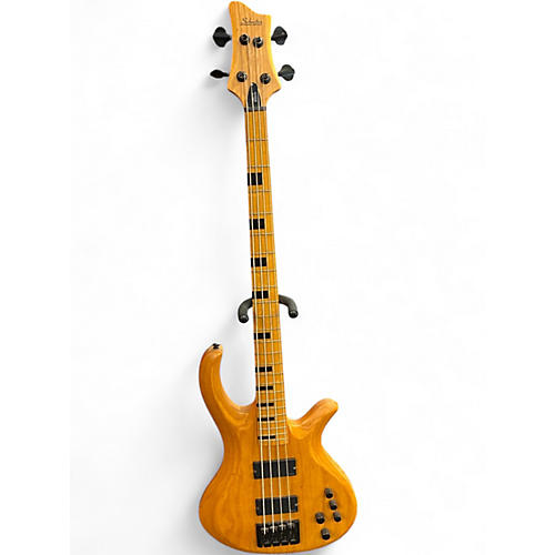 Used Schecter Guitar Research Riot-4 Session Natural Electric Bass Guitar Natural
