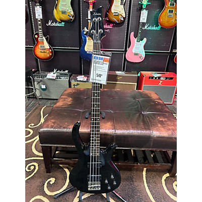 Schecter Guitar Research Used Schecter Guitar Research Riot 4 String Black Electric Bass Guitar