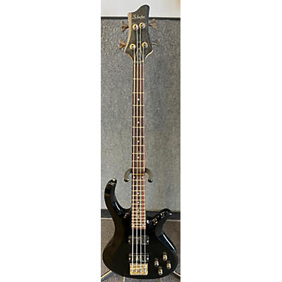 Schecter Guitar Research Used Schecter Guitar Research Riot 4 String Black Electric Bass Guitar