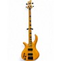 Used Schecter Guitar Research Riot 4 String Session Natural Electric Bass Guitar Natural