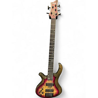 Used Schecter Guitar Research Riot 5 AURORA BURST Solid Body Electric Guitar