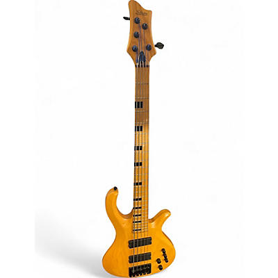Used Schecter Guitar Research Riot-5 Session Natural Electric Bass Guitar