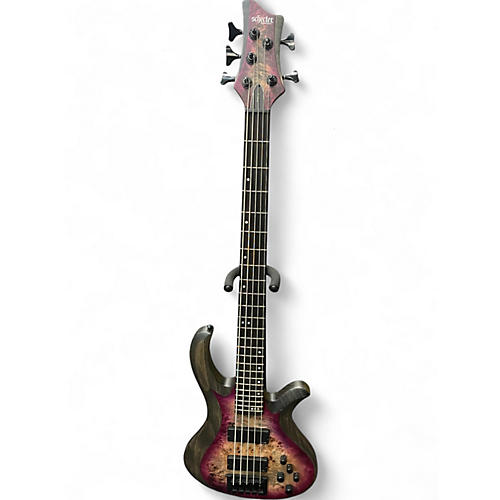 Used Schecter Guitar Research Riot 5 aurorer burst Solid Body Electric Guitar aurorer burst