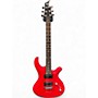 Used Schecter Guitar Research Riot 6 Red Solid Body Electric Guitar Red