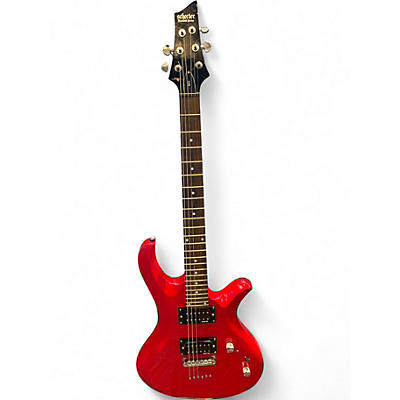 Used Schecter Guitar Research Riot 6 Red Solid Body Electric Guitar
