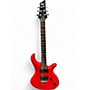 Used Schecter Guitar Research Riot 6 Red Solid Body Electric Guitar Red
