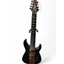 Used Schecter Guitar Research Rob scallon Signature C-8 Black Solid Body Electric Guitar Black