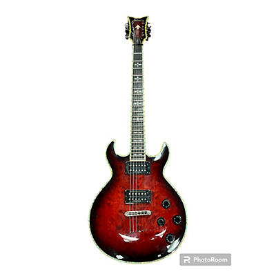 Schecter Guitar Research Used Schecter Guitar Research S-1 Elite Red To Black Fade Solid Body Electric Guitar