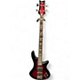 Used Schecter Guitar Research SCHECTER STILETTO EXTREME CRIMSON RED Electric Bass Guitar CRIMSON RED
