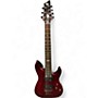 Used Schecter Guitar Research SGR C7 Red Solid Body Electric Guitar Red