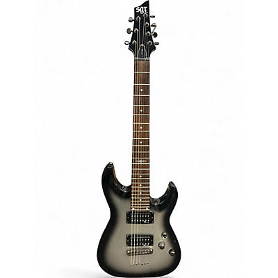 Used Schecter Guitar Research SGR C7 Silverburst Solid Body Electric Guitar