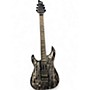 Used Schecter Guitar Research SILVER MT LEFT SILVER MT Solid Body Electric Guitar SILVER MT