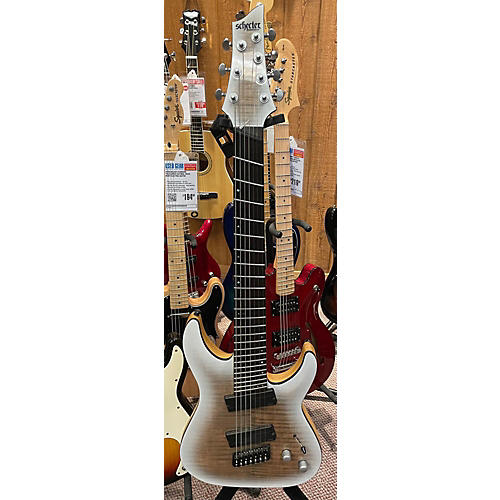 Schecter Guitar Research Used Schecter Guitar Research SLS C7 Antique White Burst Solid Body Electric Guitar Antique White Burst