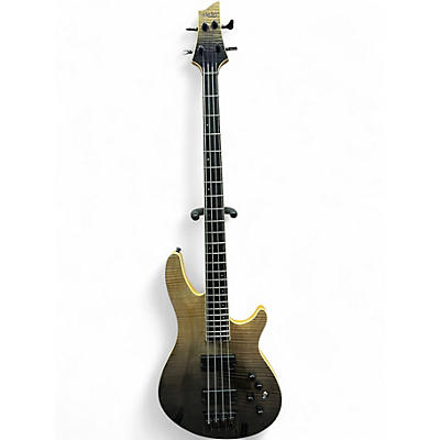 Used Schecter Guitar Research SLS ELITE 4 BLACK FADE Electric Bass Guitar