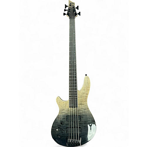 Used Schecter Guitar Research SLS ELITE 5 BLACK FADE Electric Bass Guitar BLACK FADE
